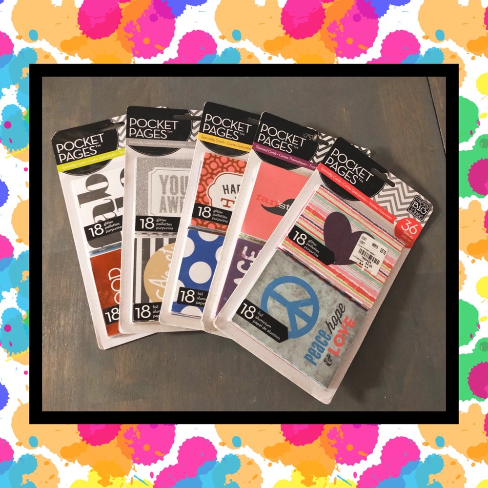 Me & My Big Idea’s Pocket Pages NWT